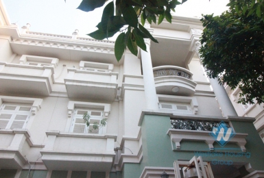 Beautiful house for lease in T block, Ciputra, Tay Ho, Hanoi